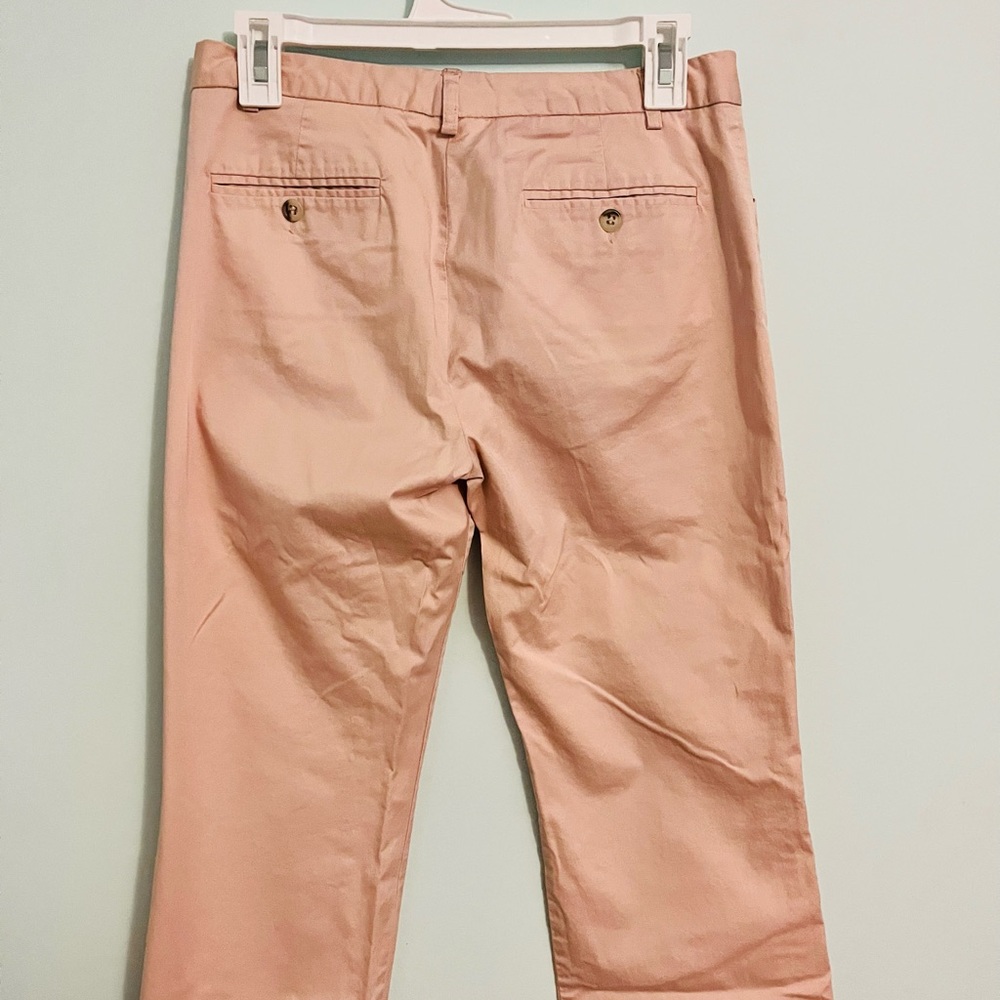 Soft pink pants for the office or going out at night.